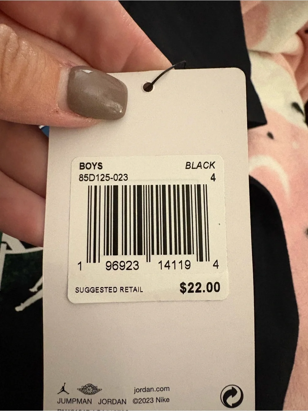Nike boys black